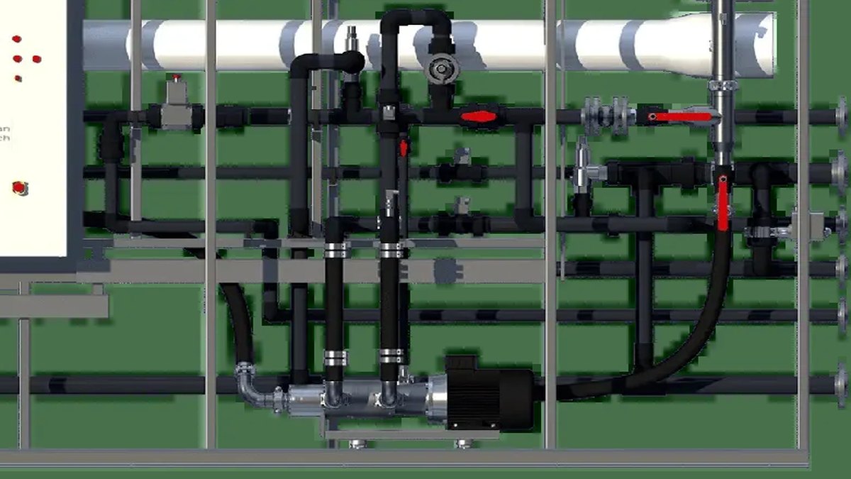 Potable water hydrophore set