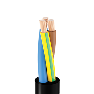 Reeling drum cables